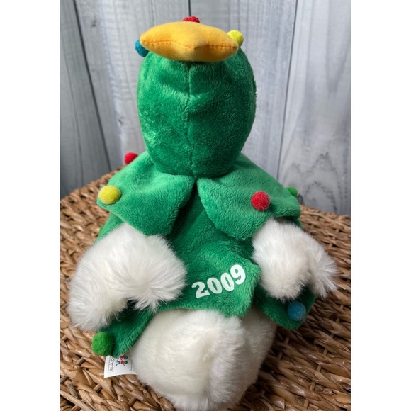 AFLAC 2009 Collectible Talking Light Up Plush Duck Christmas Tree **WORKS Tags - Picture 5 of 11